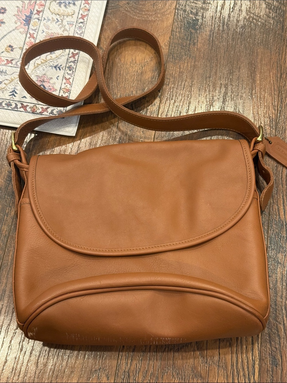 Vintage coach Leather Bag